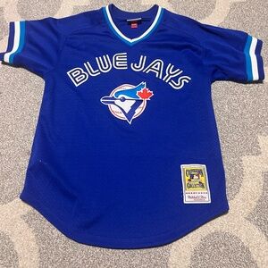 Joe Carter Toronto Blue Jays Mitchell & Ness Cooperstown Collection Jersey